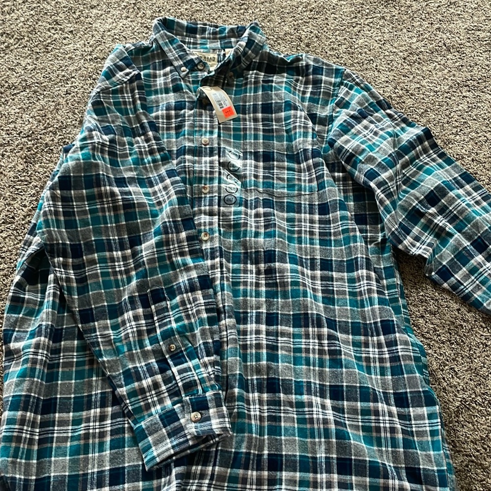 2XLT- Light Weight Flannel- NWT- Red Head Brand Co